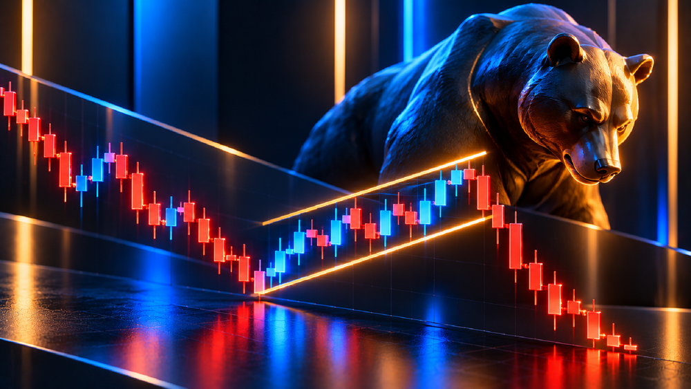 Bandera bajista en cripto: qué observan los traders